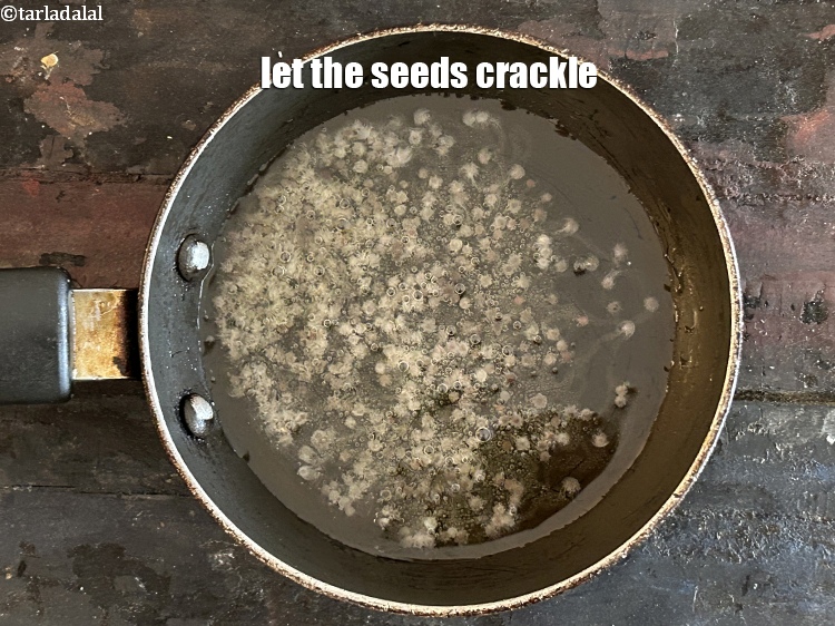 Step 43 – <p>Let the seeds crackle.</p>