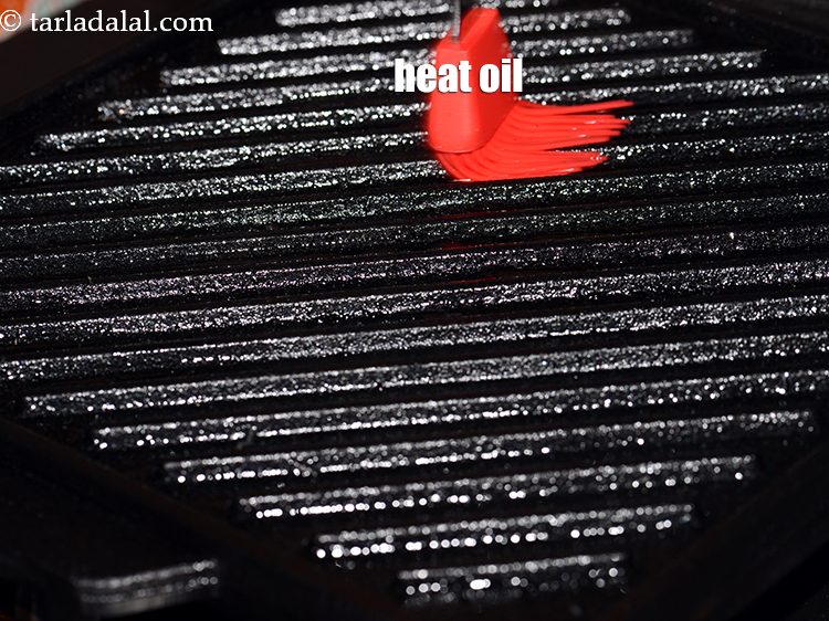 Step 42 – Heat 1 tsp oil.