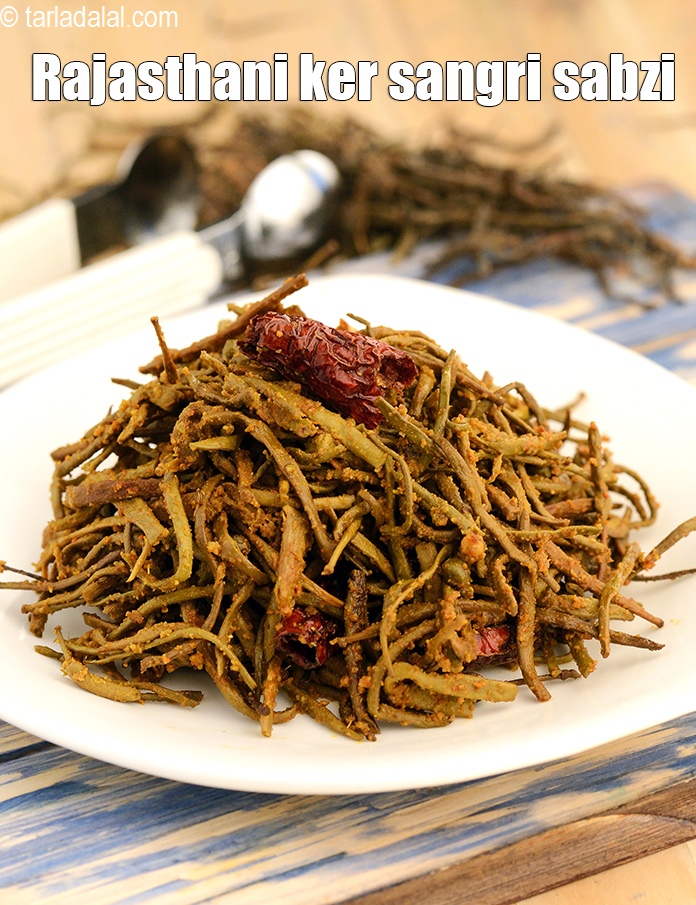 Step 45 – Serve <strong>ker sangri &nbsp;| Rajasthani ker sangri sabzi | traditional&nbsp;ker sangri | </strong>&nbsp;immediately.