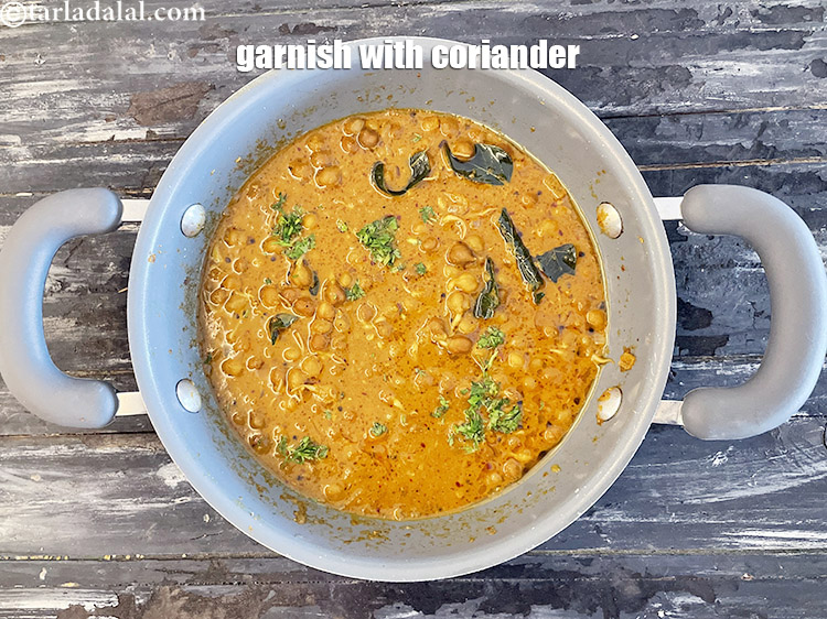 Step 51 – Garnish with coriander.