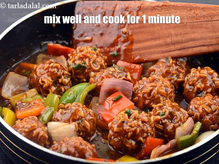 Step 43 – Mix well and cook for 1 minute.