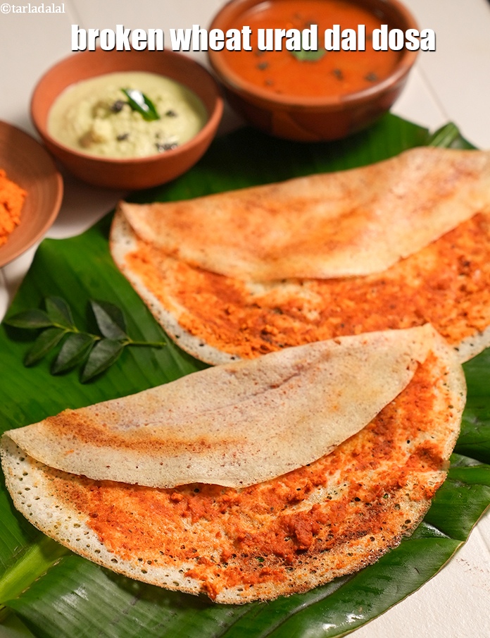 Step 44 – Serve <strong>mysore dalia dosa recipe | broken wheat urad dal dosa | healthy mysore daliya …