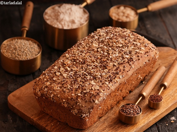 Step 43 – You can also store this <strong>multigrain bread recipe&nbsp;|&nbsp;homemade Indian multigrain bread recipe&nbsp;|&nbsp;eggless multigrain bread |</strong> …