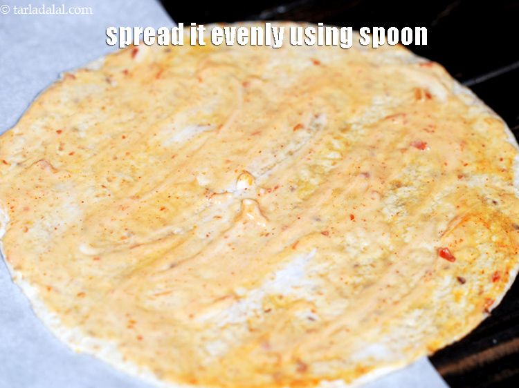 Step 46 – Spread it evenly using a spoon.&nbsp;