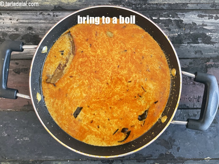 Step 47 – Bring to a boil.