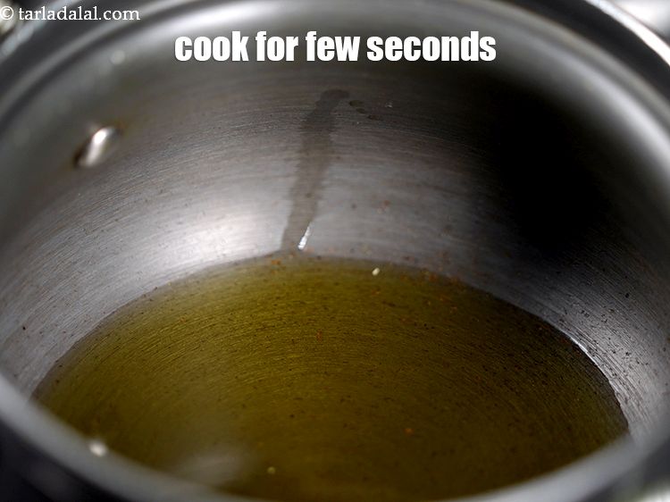 Step 48 – Cook on a medium flame for a few seconds.