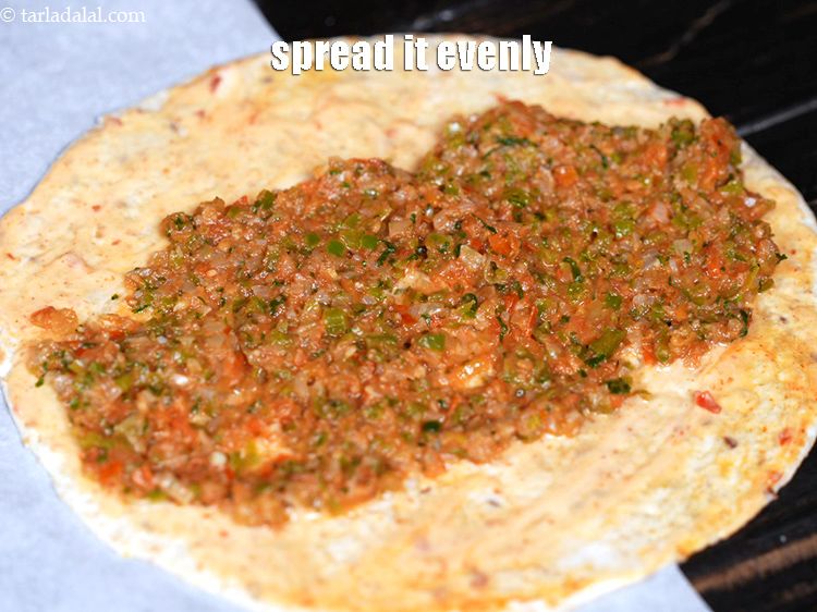 Step 48 – Spread it evenly in the centre.&nbsp;