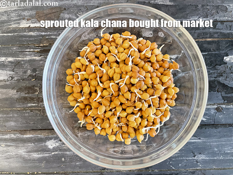 Step 11 – <strong>OR you can buy sprouted kala chana from the market. That is the easiest.&nbsp;</strong>