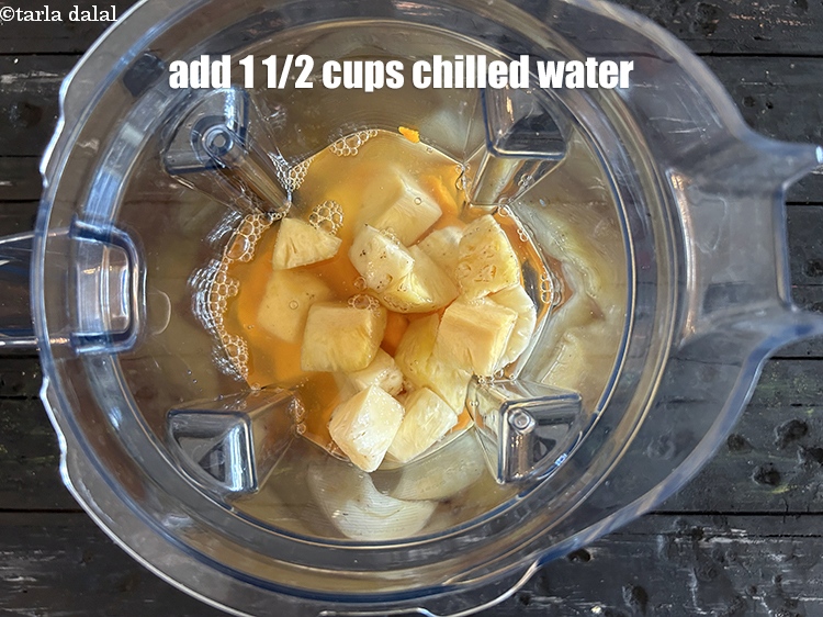 Step 8 – Add 1 1/2&nbsp;cups of chilled water.