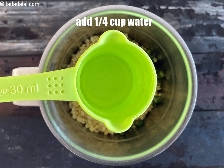 Step 13 – Add&nbsp;<meta charset="UTF-8" />&frac14; cup of water.