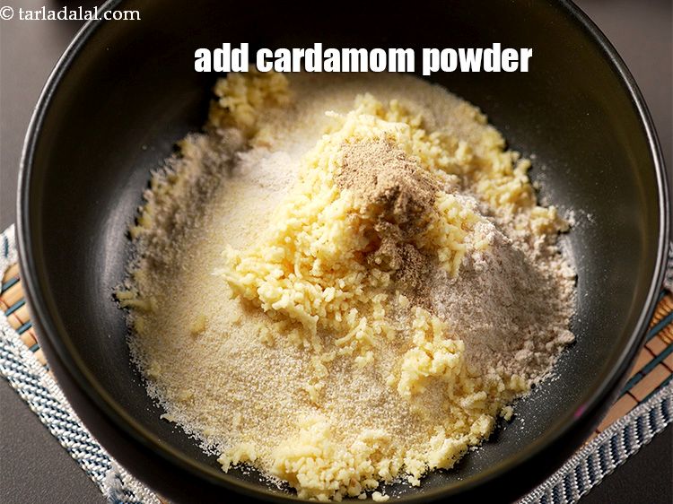 Step 12 – Add &frac12; tsp cardamom powder.