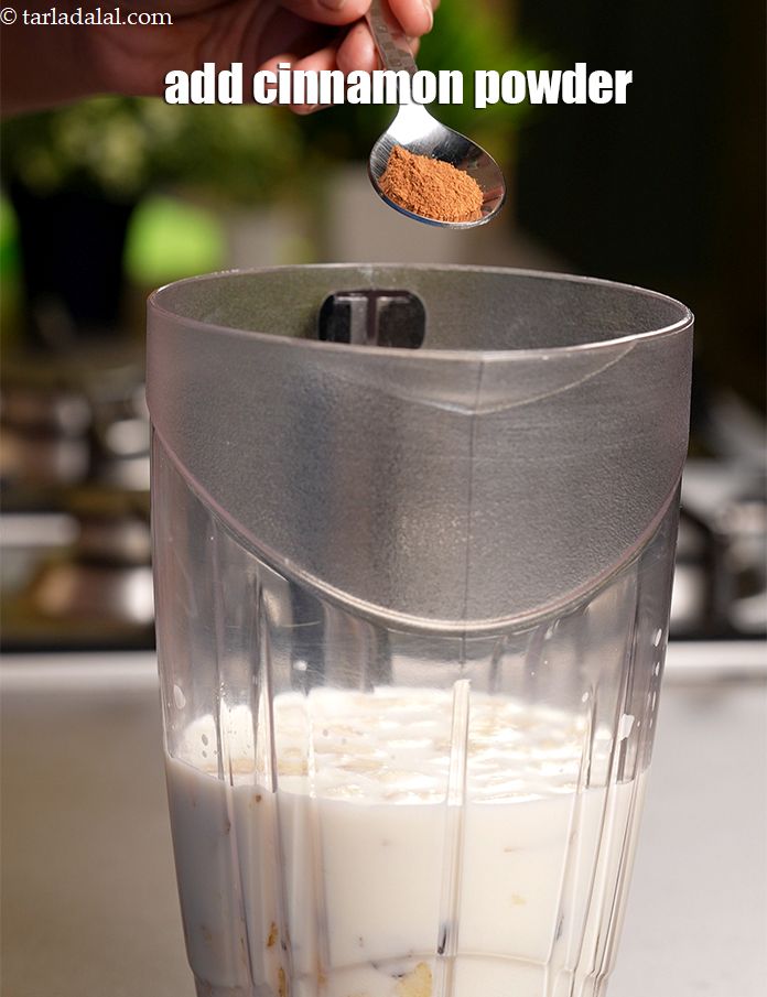 Step 9 – Add 1/8 tsp cinnamon powder.