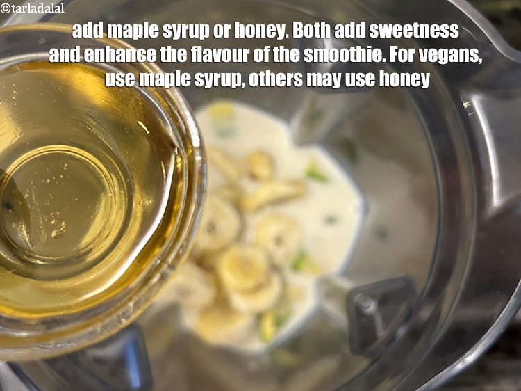 Step 14 – &nbsp; <meta charset="UTF-8" /> Add&nbsp;<a href="glossary-maple-syrup-1042i">maple syrup</a>&nbsp;or honey.&nbsp;Both add sweetness and enhance the flavor of …