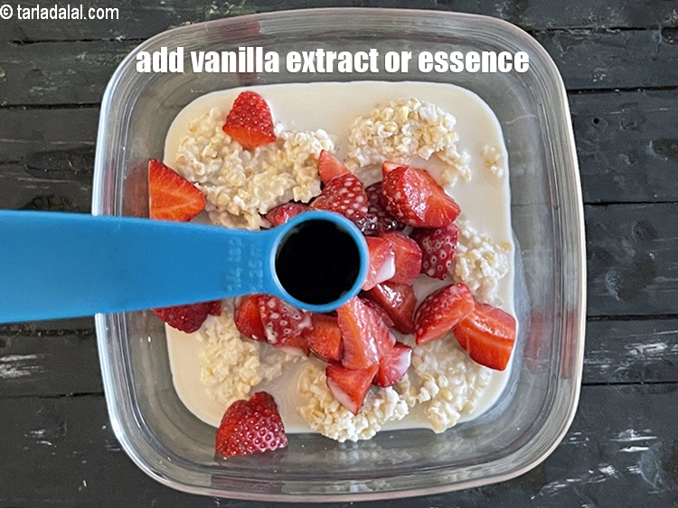 Step 8 – Add&nbsp;<meta charset="UTF-8" />1/4 tsp vanilla extract or &nbsp;<a href="glossary-vanilla-essence-406i">vanilla essence</a>