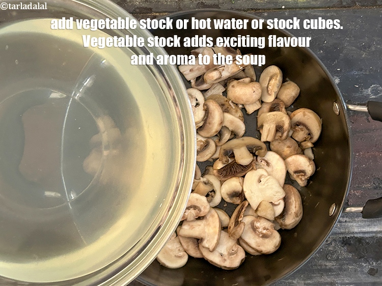 Step 10 – Add&nbsp;<meta charset="UTF-8" />3 cups&nbsp;<a href="vegetable-stock-38556r">vegetable stock</a>.&nbsp;<meta charset="UTF-8" />For better taste use&nbsp;<a href="https://www.tarladalal.com/basic-vegetable-stock-38556r">vegetable stock</a>&nbsp;or if in …