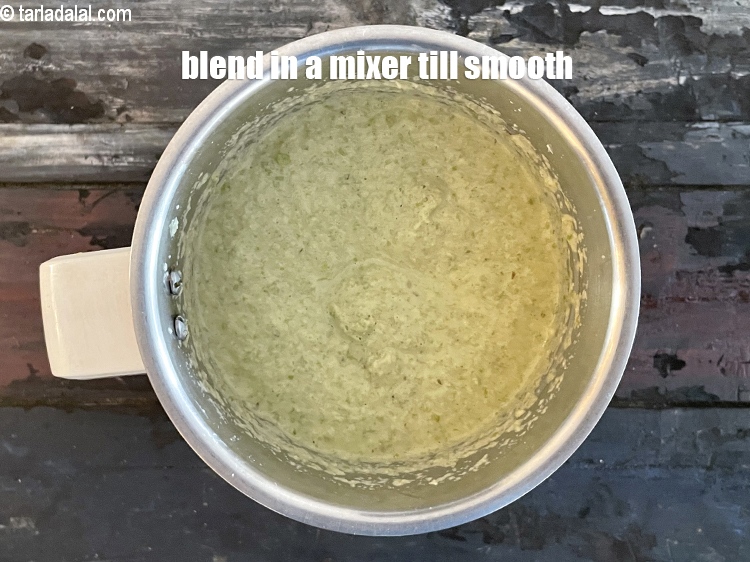 Step 15 – Blend in a mixer till smooth.