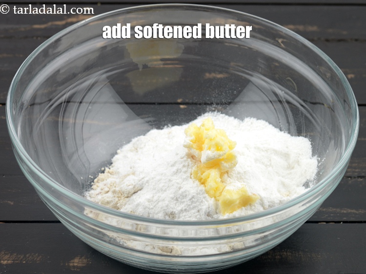 Step 6 – Add 2 tsp&nbsp;softened&nbsp;<a href="https://www.tarladalal.com/glossary-butter-makhan-233i">butter</a>.