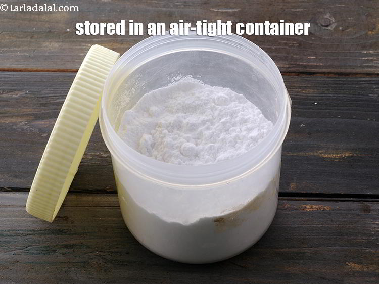 Step 39 – Always remember to keep powdered sugar ready before deep-frying the ingredients.