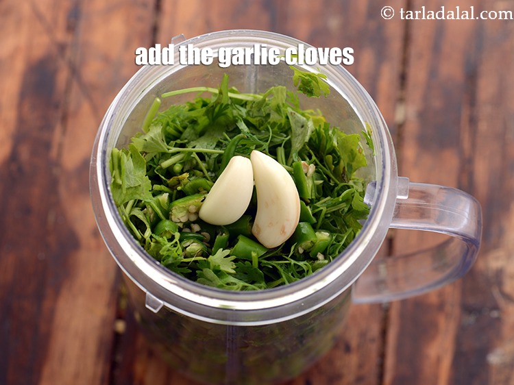 Step 5 – Add <meta charset="UTF-8" />2&nbsp;large&nbsp;<a href="glossary-garlic-cloves-1857i">garlic (lehsun) cloves</a>, you can also use garlic paste.