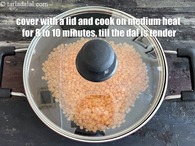 Step 13 – Cover with a lid and cook on a medium flame for 8 to 10 minutes …