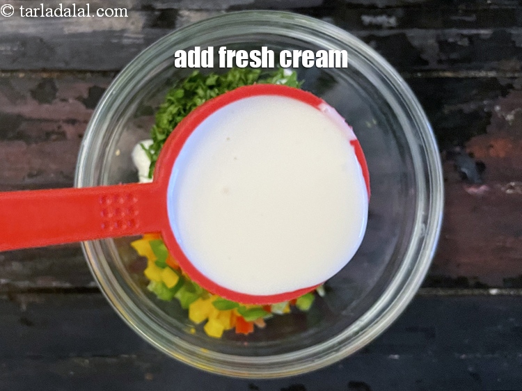 Step 14 – Add 3&nbsp;tbsp&nbsp;<a href="glossary-fresh-cream-1877i">fresh cream</a>.
