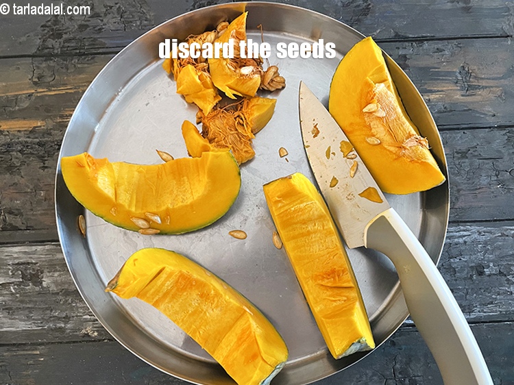 Step 6 – Discard the seeds.