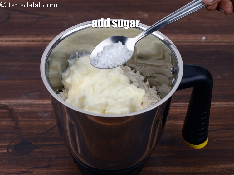 Step 6 – Add 1 tsp <a href="https://www.tarladalal.com/glossary-sugar-chini-shakkar-278i">sugar</a>.