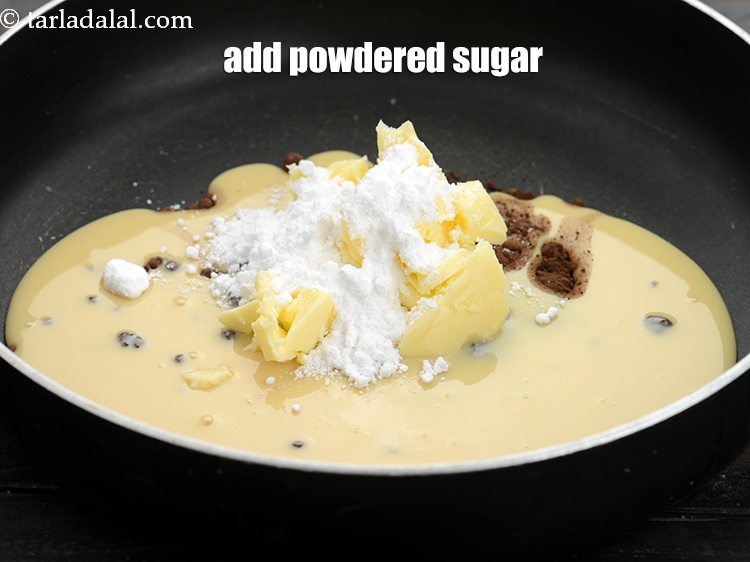 Step 6 – Add 1 tbsp <a href="https://www.tarladalal.com/glossary-powdered-sugar-280i">powdered sugar</a>.