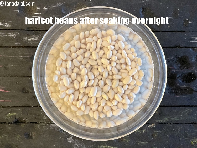 Step 6 – This is what white beans look like in the morning.