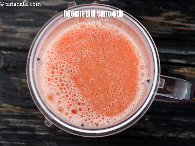 Step 12 – Blend it well till smooth.&nbsp;