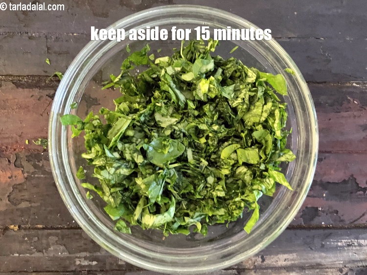 Step 6 – Keep aside for 15 minutes.&nbsp;