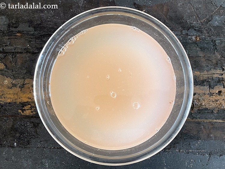 Step 4 – Change the water 2 to 3 times till the rice is clean. You can see …