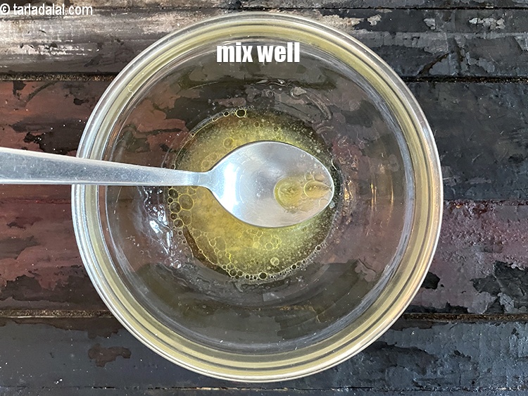 Step 6 – Mix well.