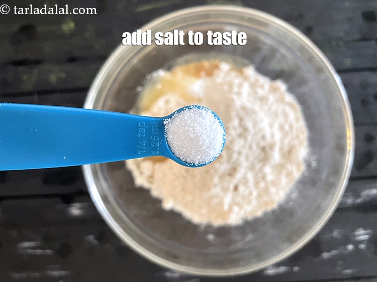 Step 7 – Add salt to taste. We added 1/4 tsp salt.