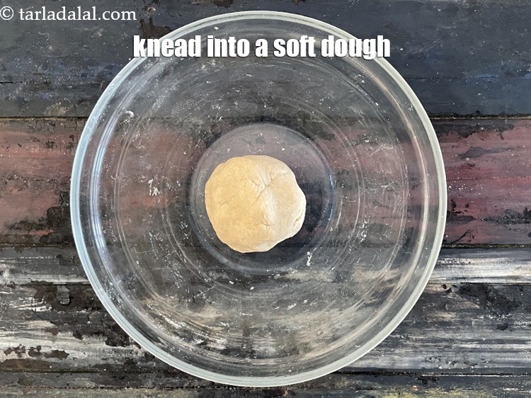 Step 8 – Knead into soft, pliable dough.