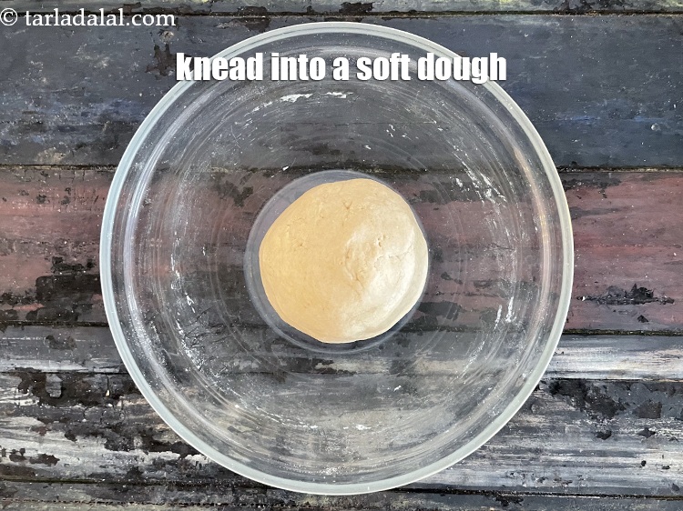 Step 8 – Knead into a soft dough.