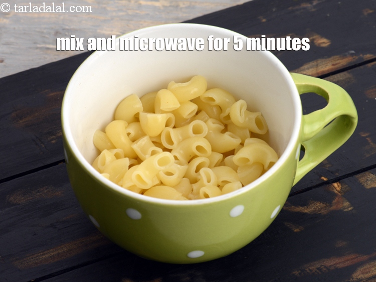 Step 6 – Mix and microwave on high for 5 minutes.&nbsp;