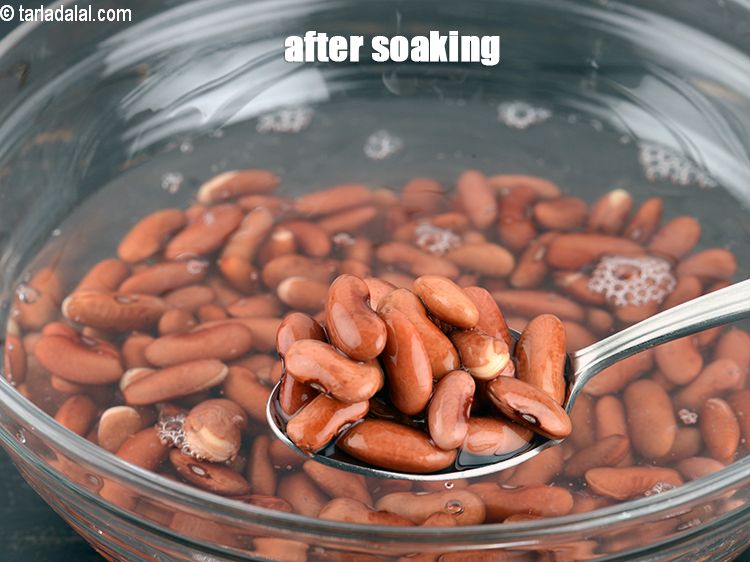 Step 6 – This is how it looks after soaking.