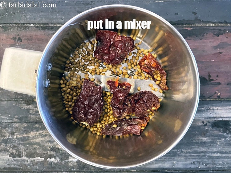 Step 7 – Put in a mixer.