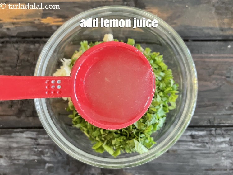Step 8 – Add&nbsp;<meta charset="UTF-8" />2 tbsp&nbsp;<a href="glossary-lemon-juice-numbi-ka-ras-nimbu-ka-juice-471i">lemon juice</a>.