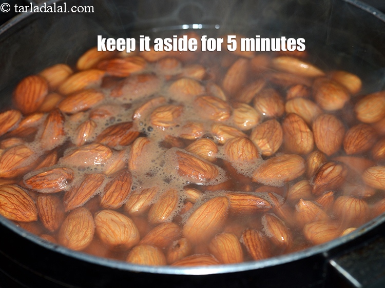 Step 6 – Switch off the flame, keep it aside for 5 minutes.&nbsp;