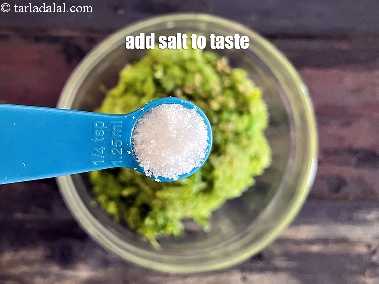 Step 19 – Add salt to taste. We added 1/4&nbsp;tsp salt.