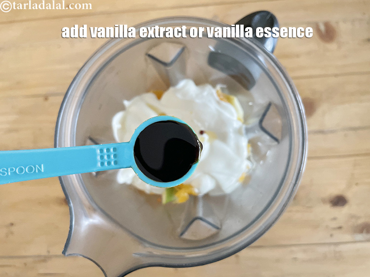 Step 10 – Add&nbsp;<meta charset="UTF-8" />1/2 tsp vanilla extract or&nbsp;<a href="glossary-vanilla-essence-406i">vanilla essence</a>.