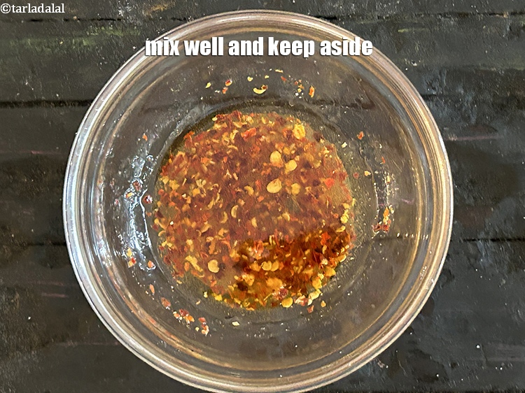 Step 7 – Mix well and keep aside.