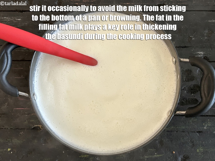 Step 7 – <meta charset="UTF-8" /> Stir it occasionally to avoid milk from sticking to the bottom of …