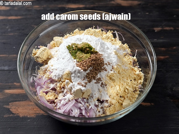 Step 7 – Add 1 tsp carom seeds.