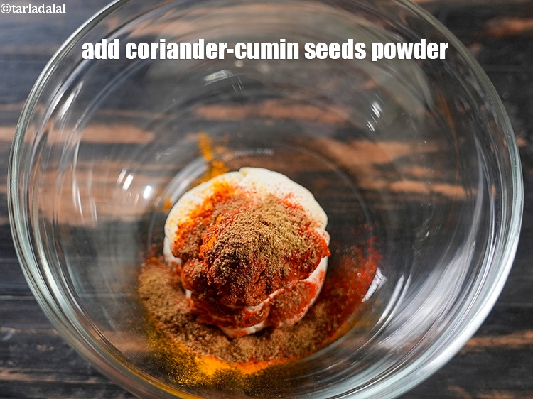 Step 7 – Add 1 tsp <a href="https://www.tarladalal.com/glossary-coriander-cumin-seeds-powder-dhania-jeera-powder-375i">coriander-cumin seeds (dhania-jeera) powder</a>.&nbsp;