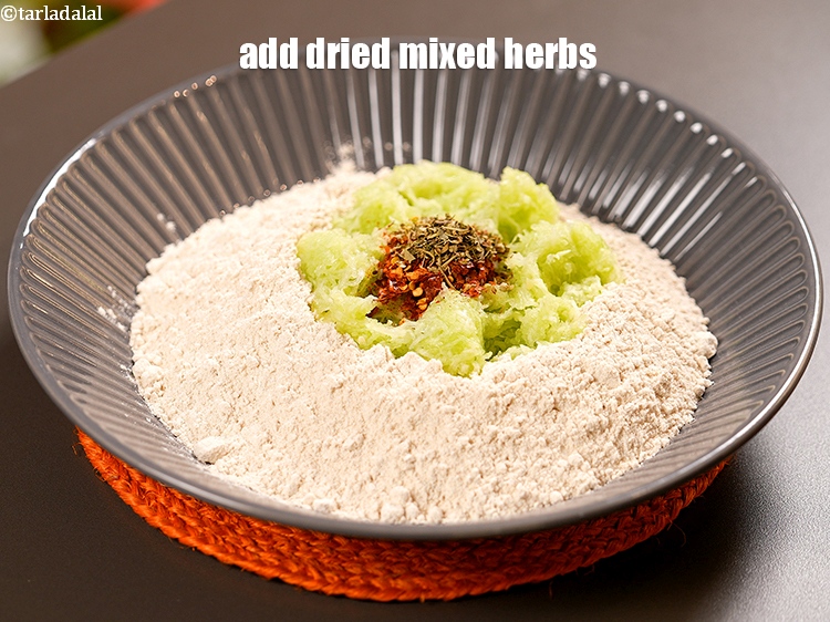 Step 7 – Add 1 tsp dried mixed herbs.