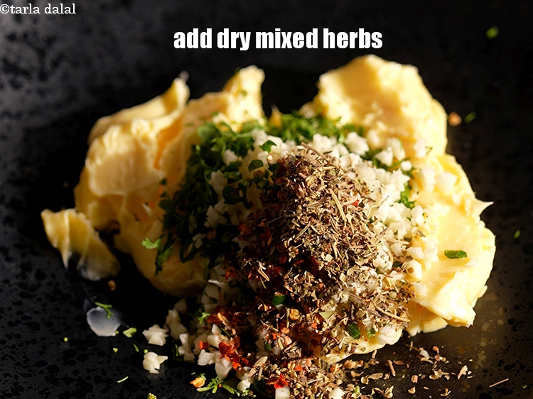Step 7 – Add 1 tsp dry mixed herbs.