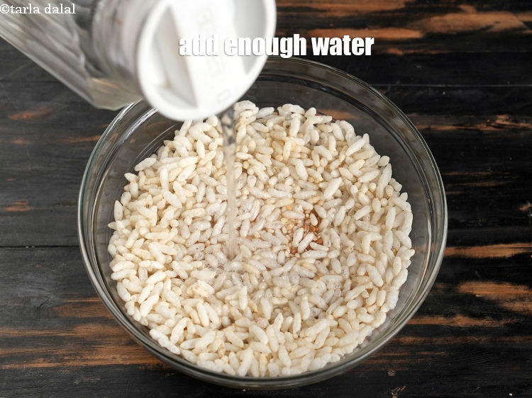 Step 7 – Add enough water.